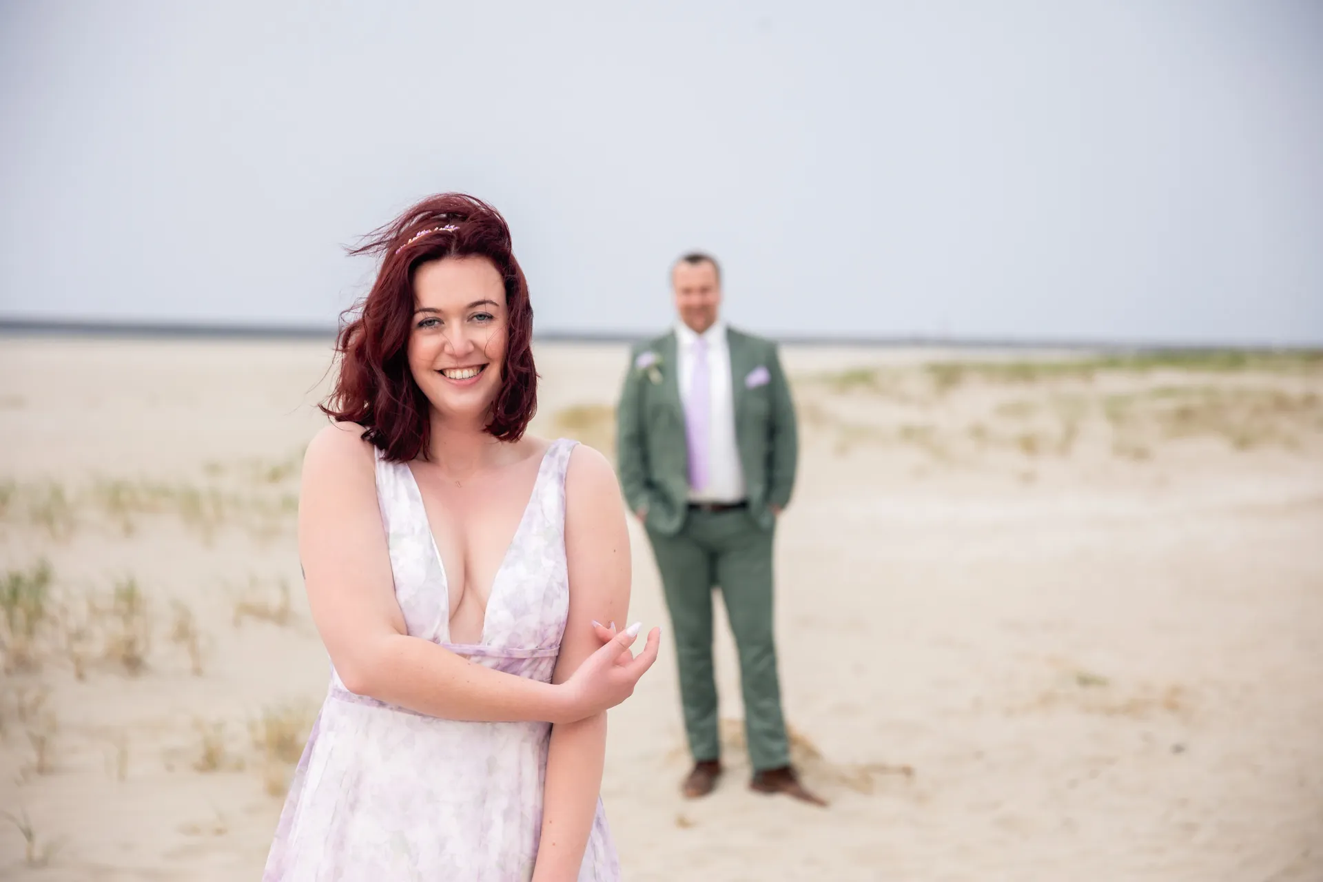 Trouwen met je voeten in het water ;) foto