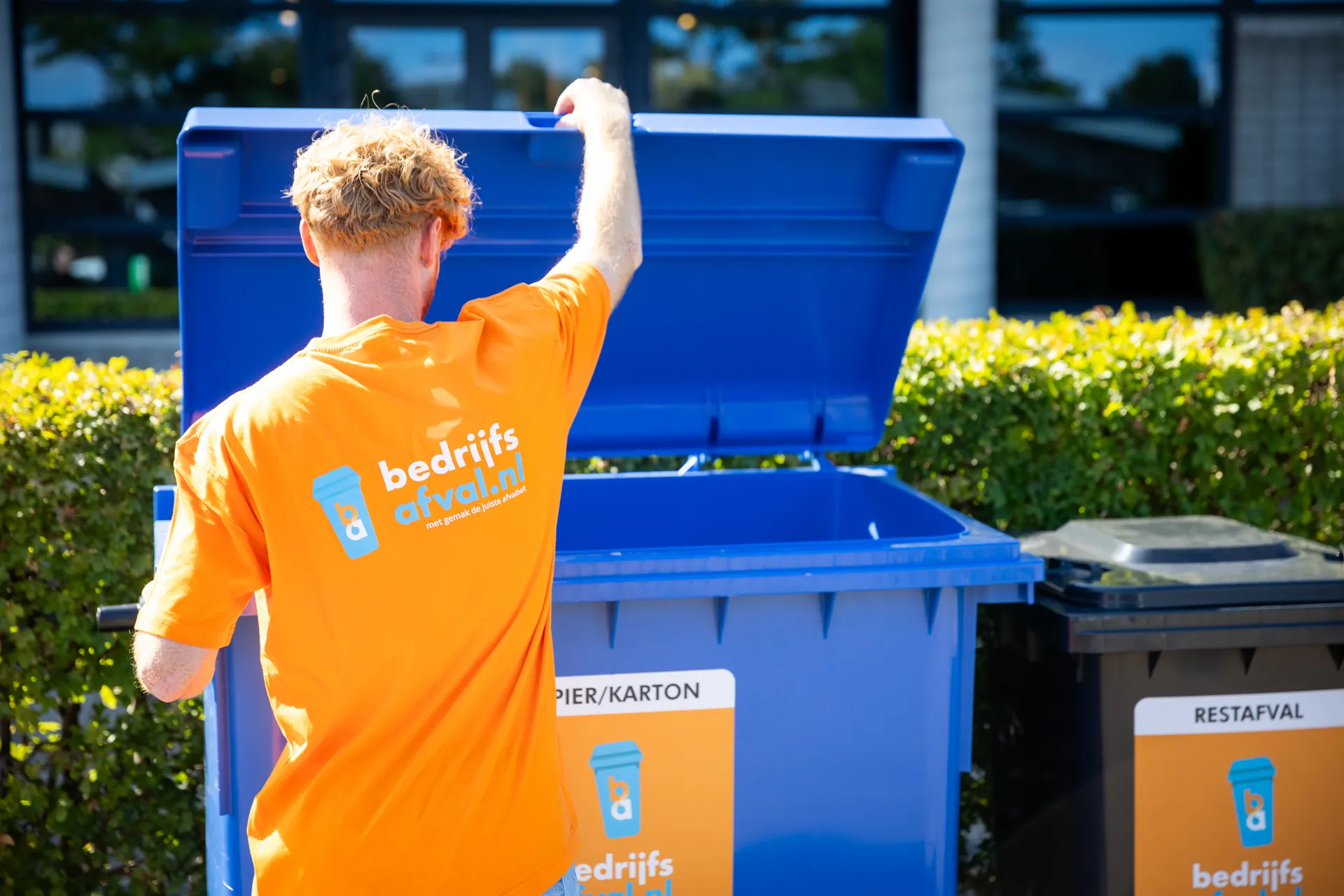 Bedrijfsfotografie bij Milieuservice Nederland, de kracht van beeld in verduurzaming foto