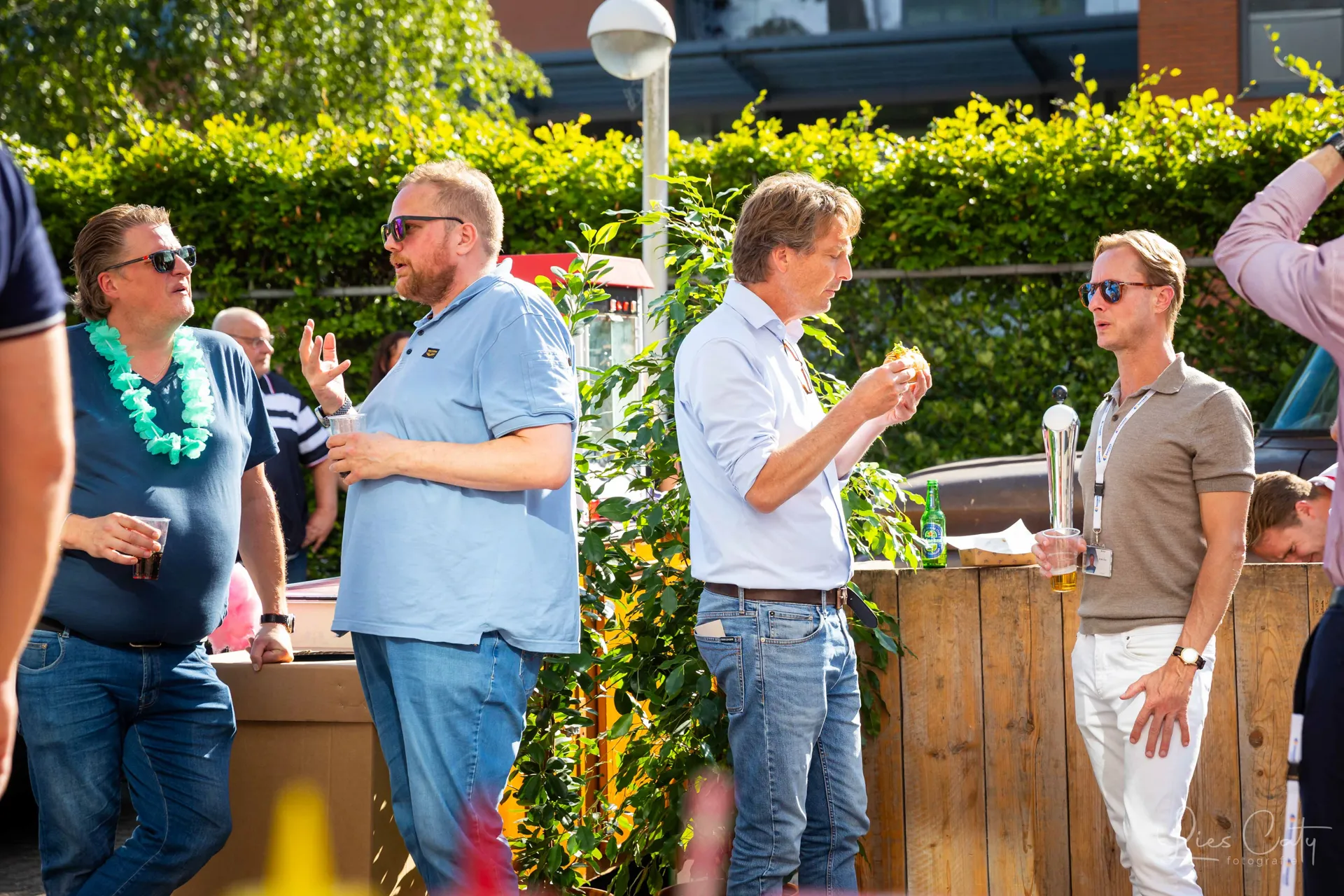 Feest bij Leaseweb foto