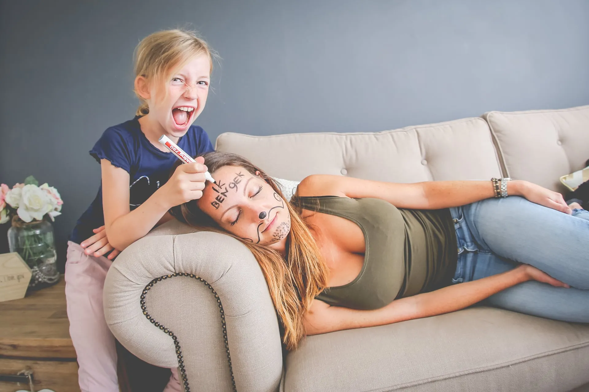 Mummy and Nora foto