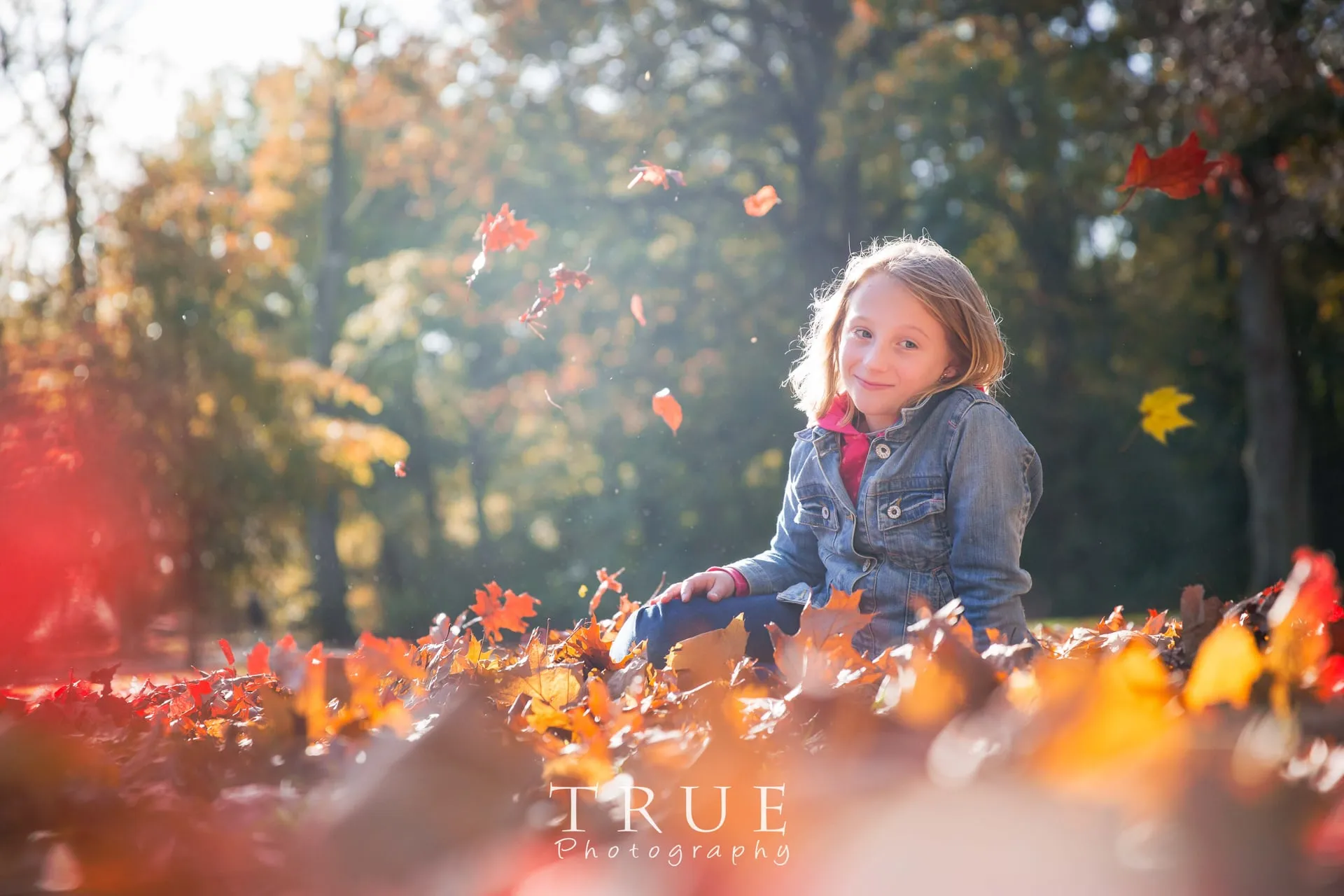 Herfst shoot met Nora & Mick foto