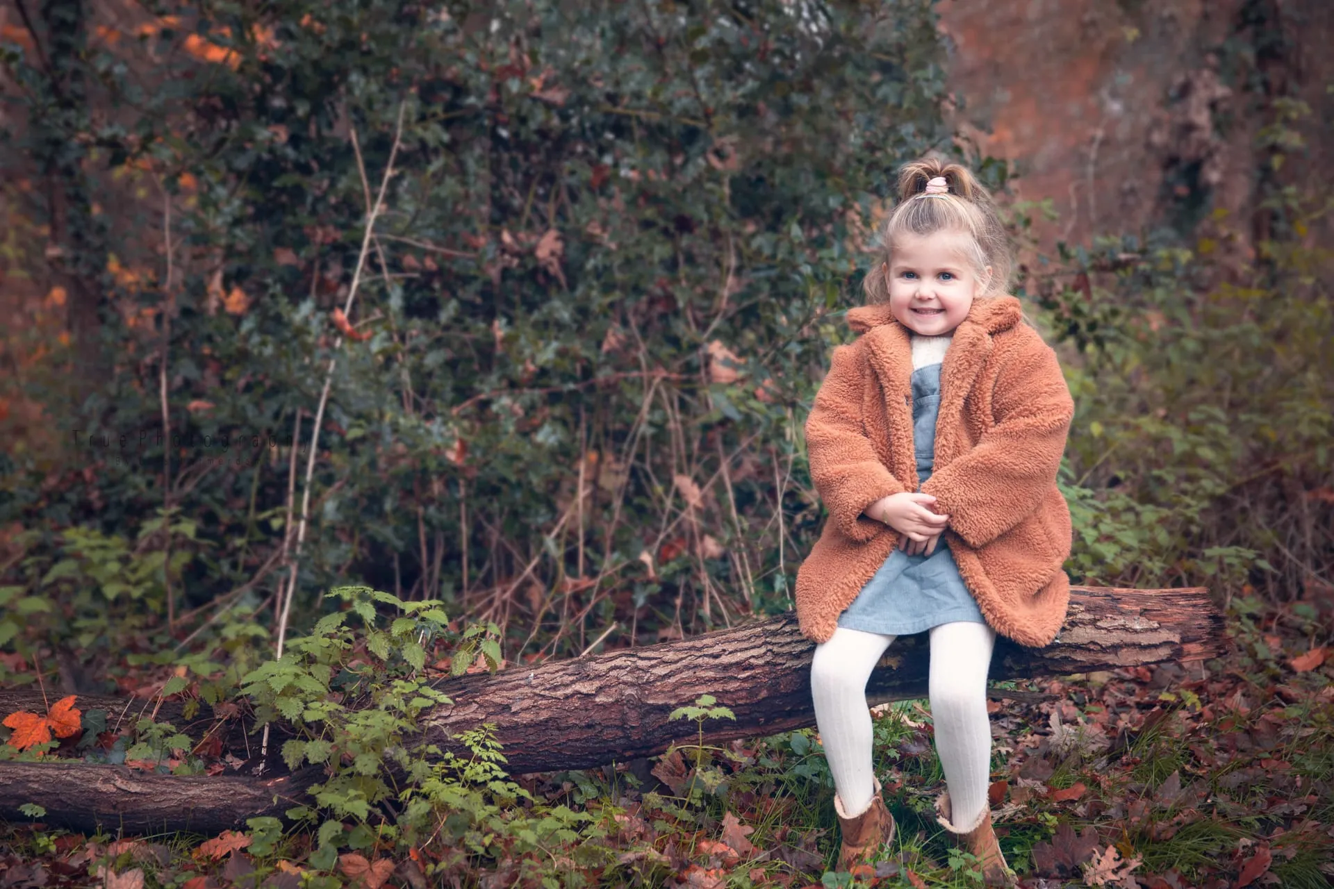 Herfst shoot met Finley foto