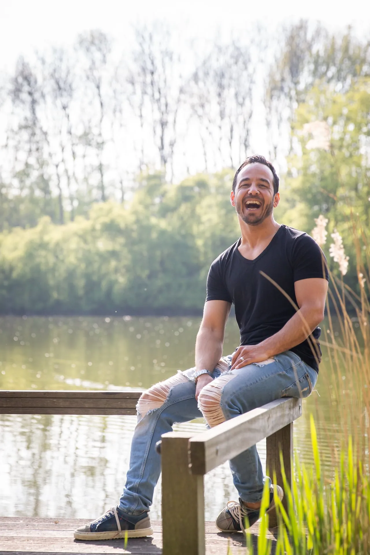 Het perfecte plaatje, George! foto