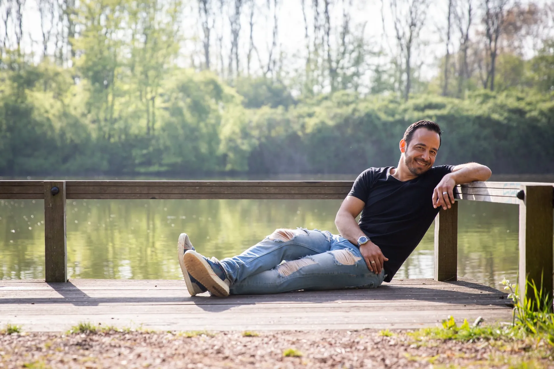 Het perfecte plaatje, George! foto
