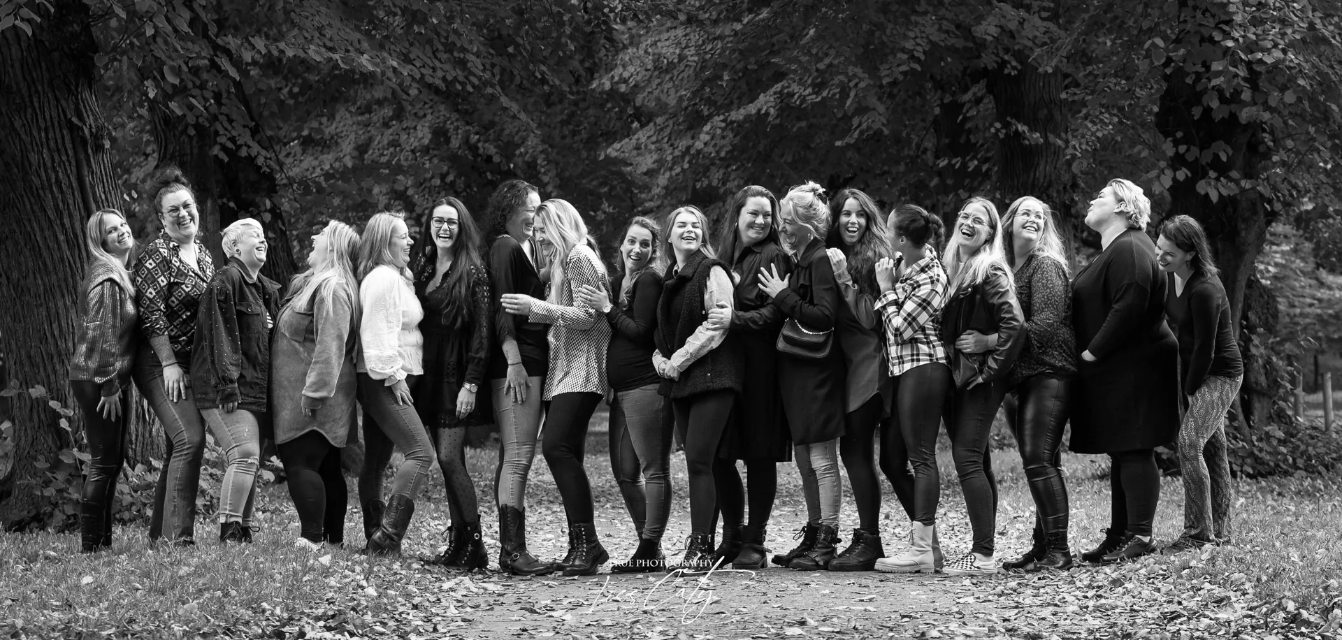 Een gezelligere shoot kan je niet wensen op een dag! foto